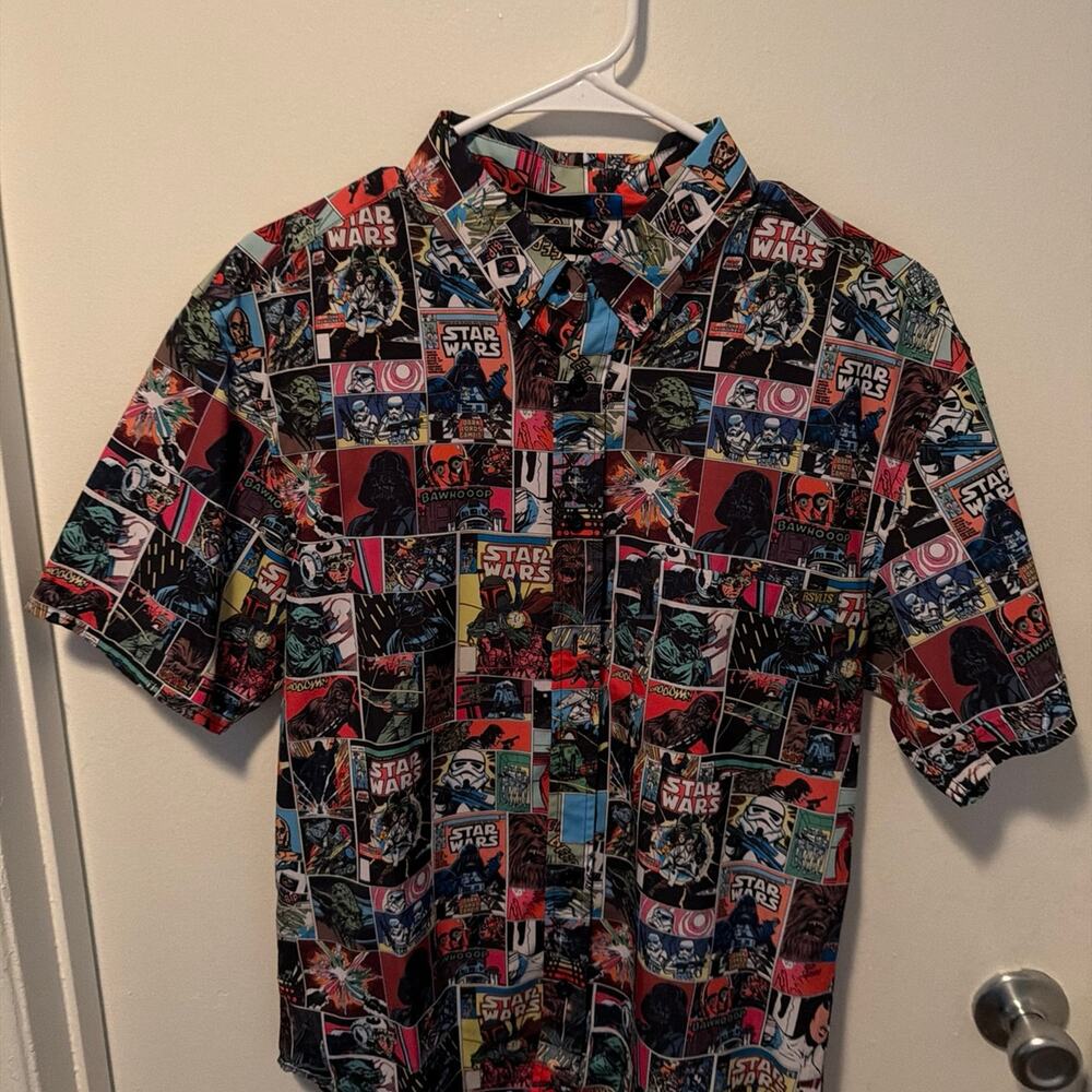RSVLTS DISNEY Star Wars button down shirt